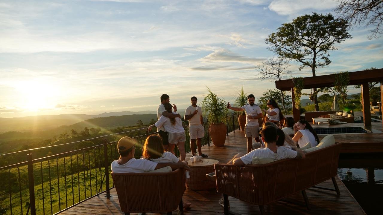 Monte de La Grace - Pôr do sol